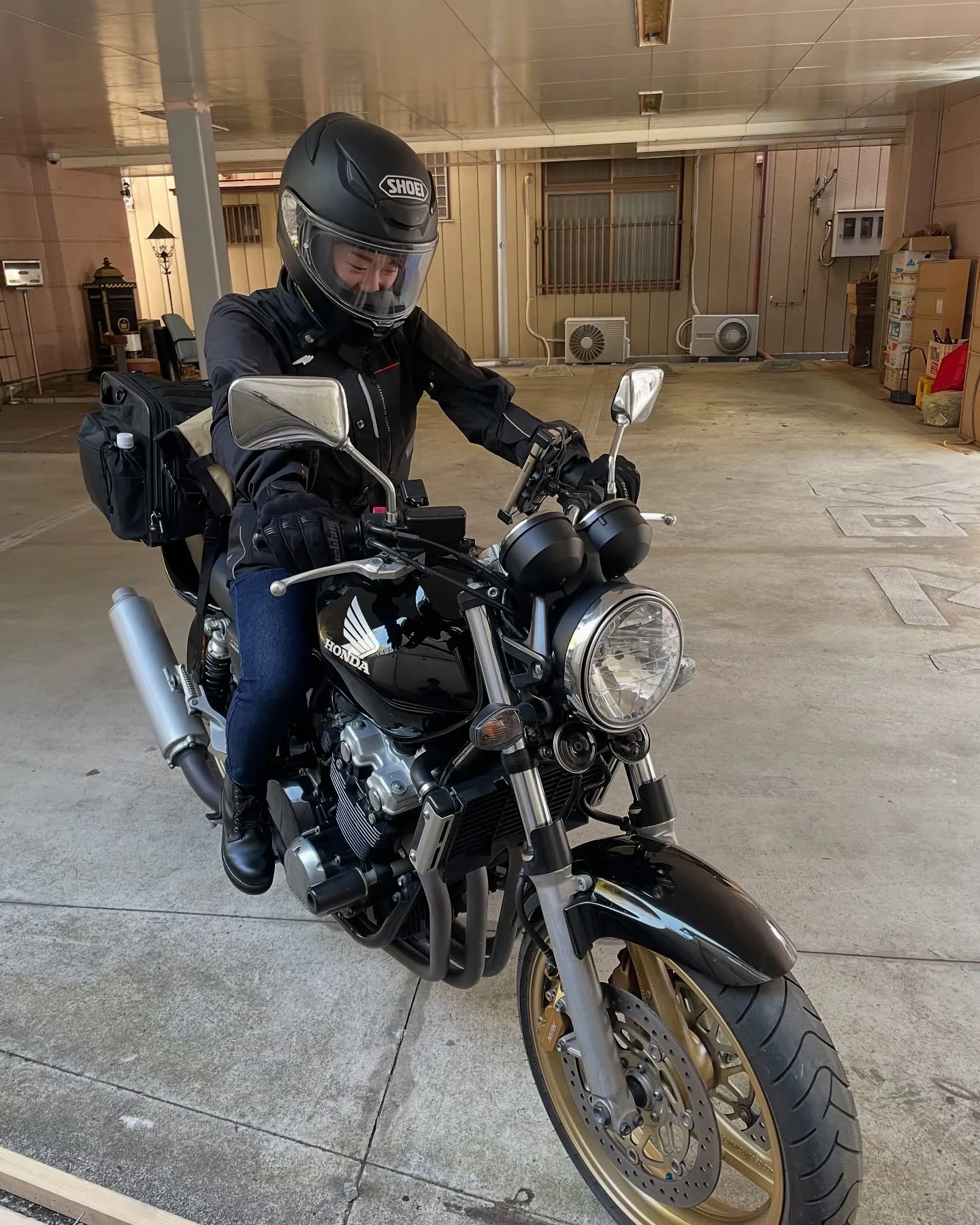 春のバイク一人旅