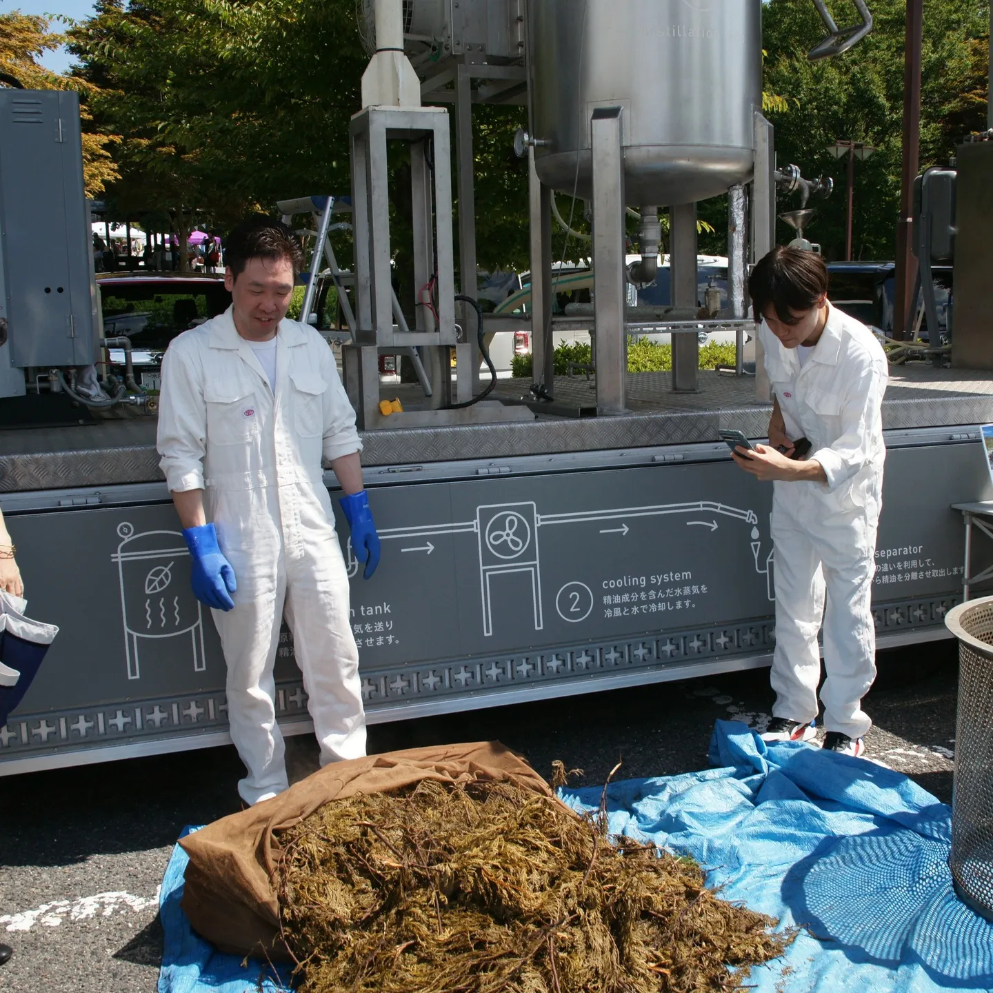 本日は、大子広域公園で丘の上マルシェに行ってみました。