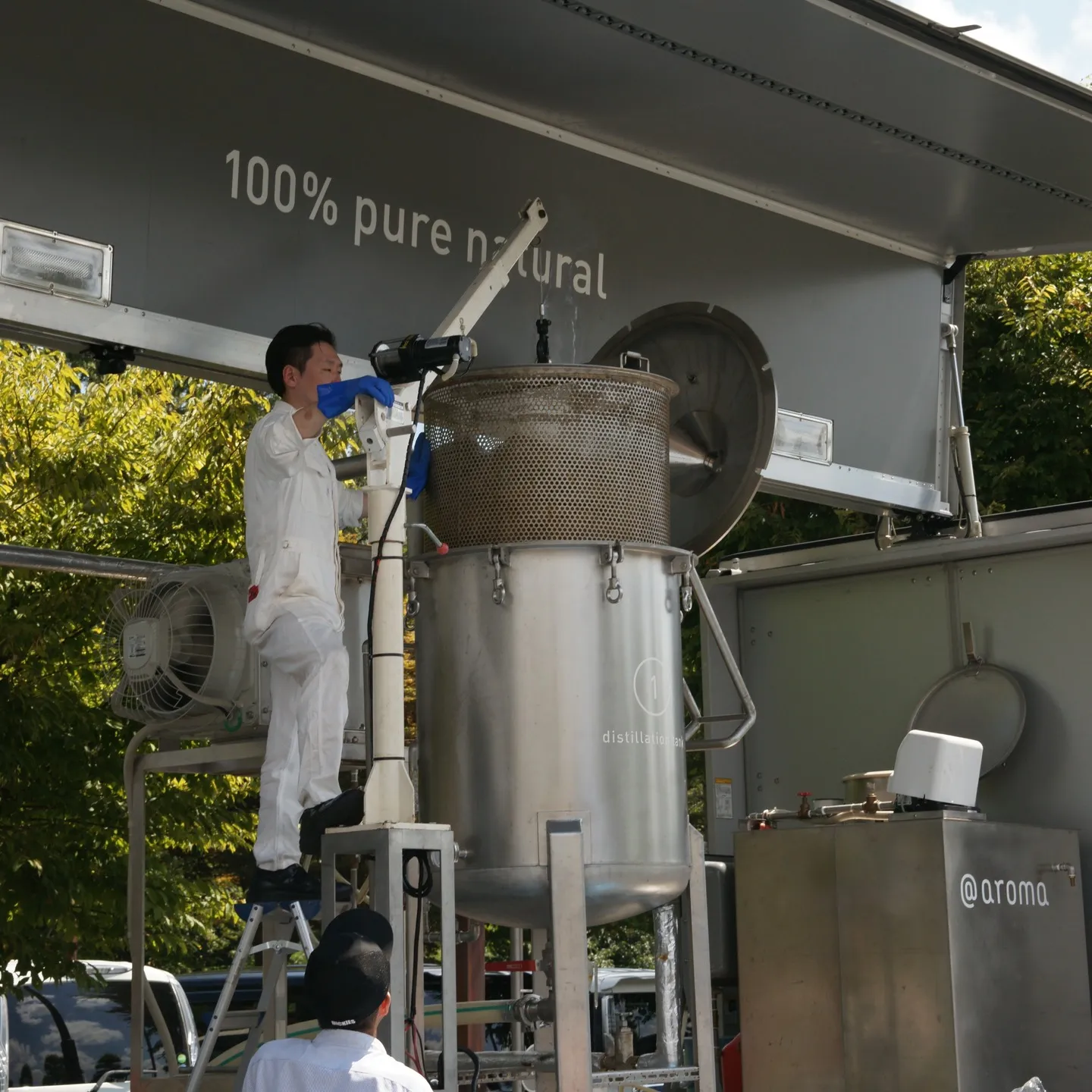 本日は、大子広域公園で丘の上マルシェに行ってみました。