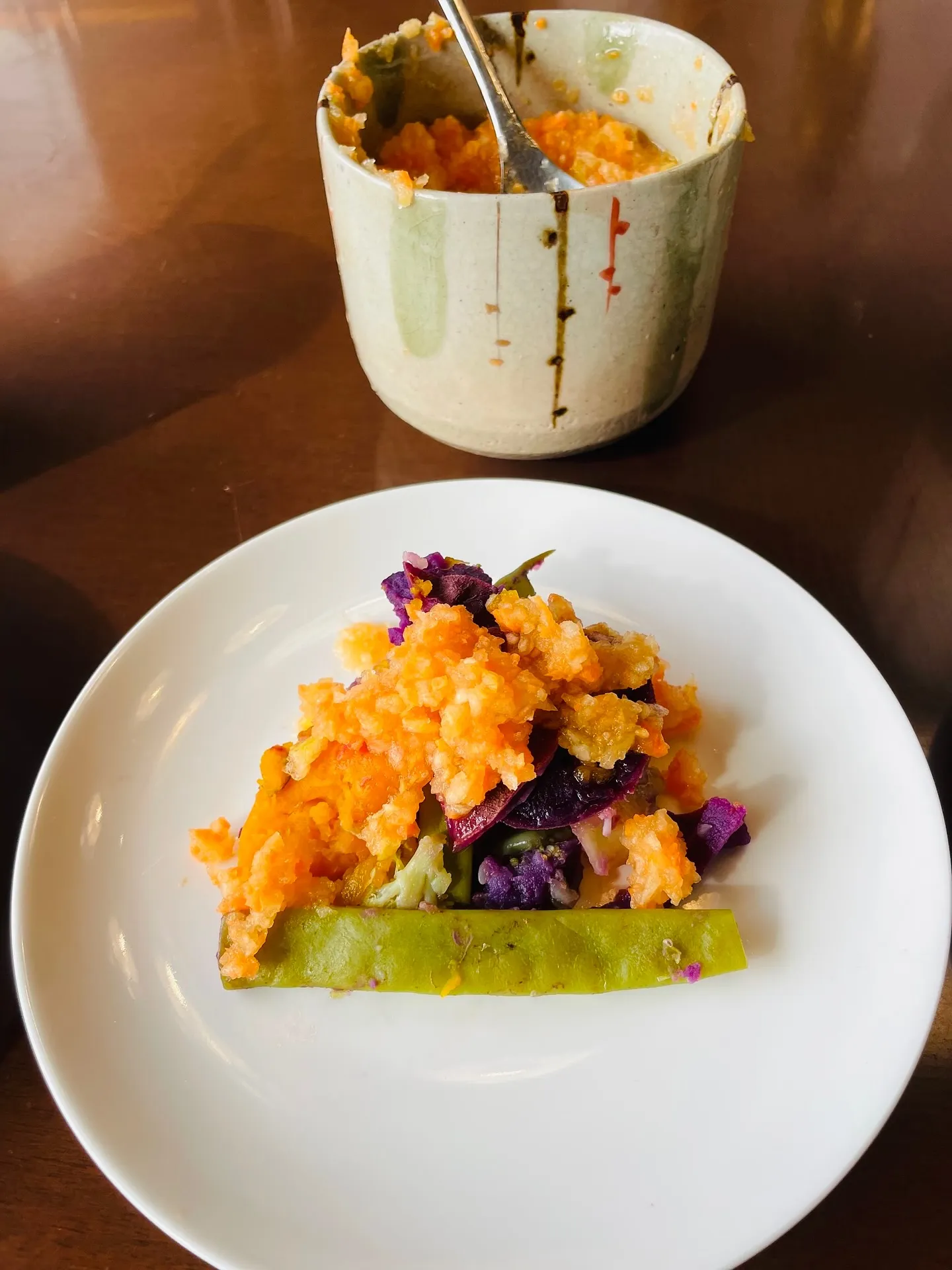 秋の温野菜　100円商店街