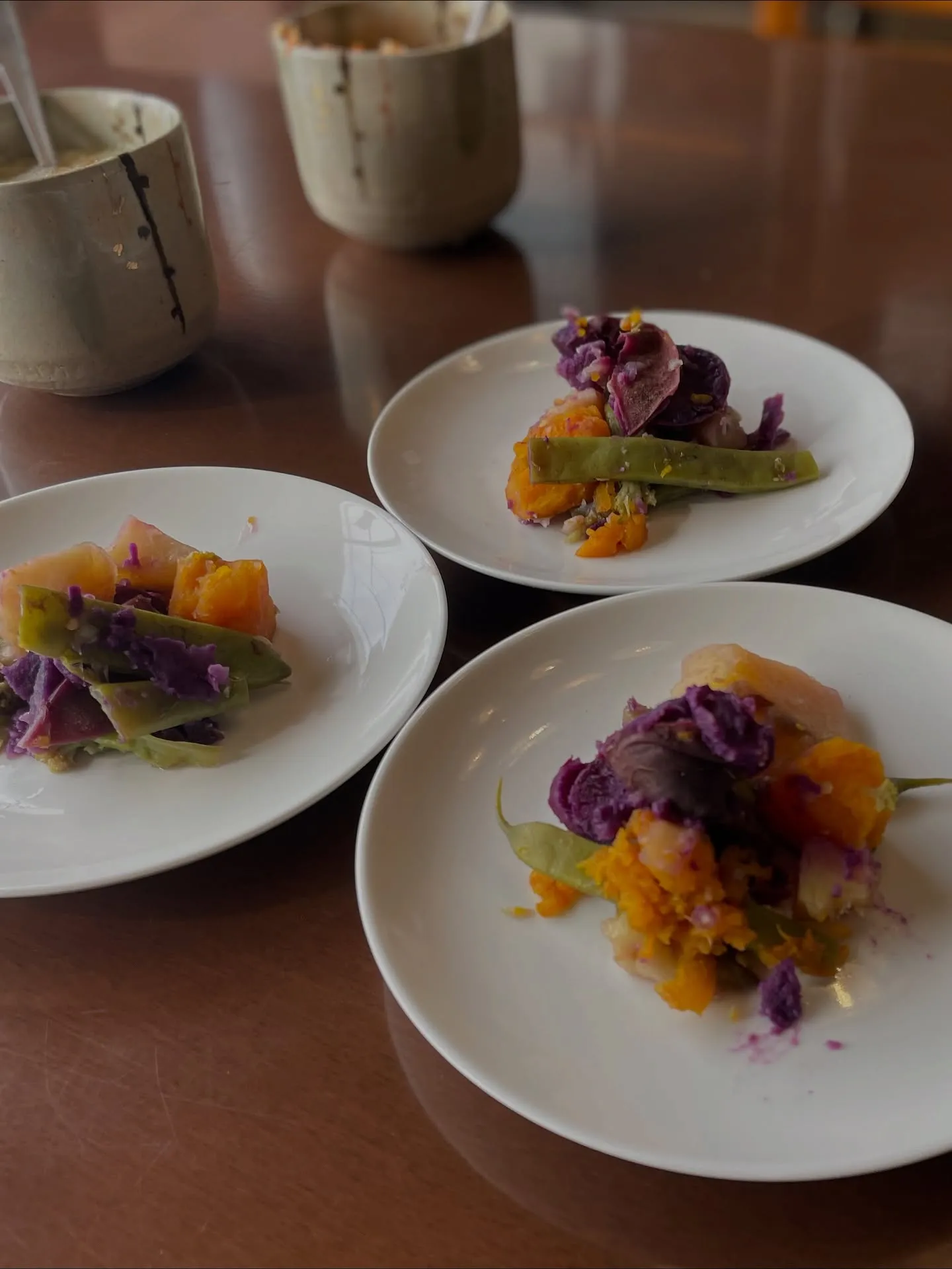 秋の温野菜　100円商店街