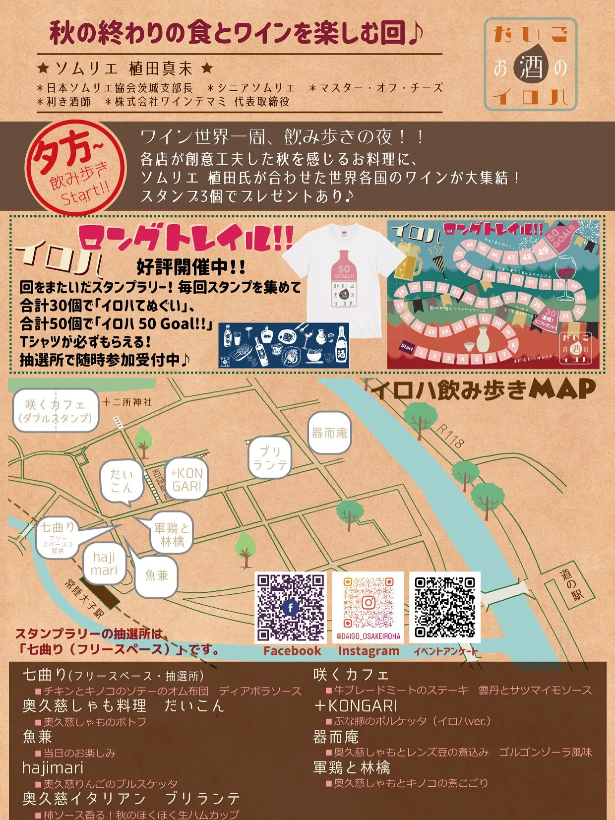 11月最後の土曜日は、お酒のイロハ！！