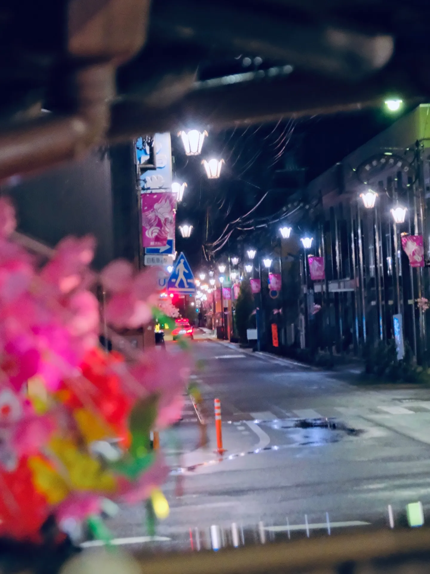 夜11時　ある雨の日の大子町