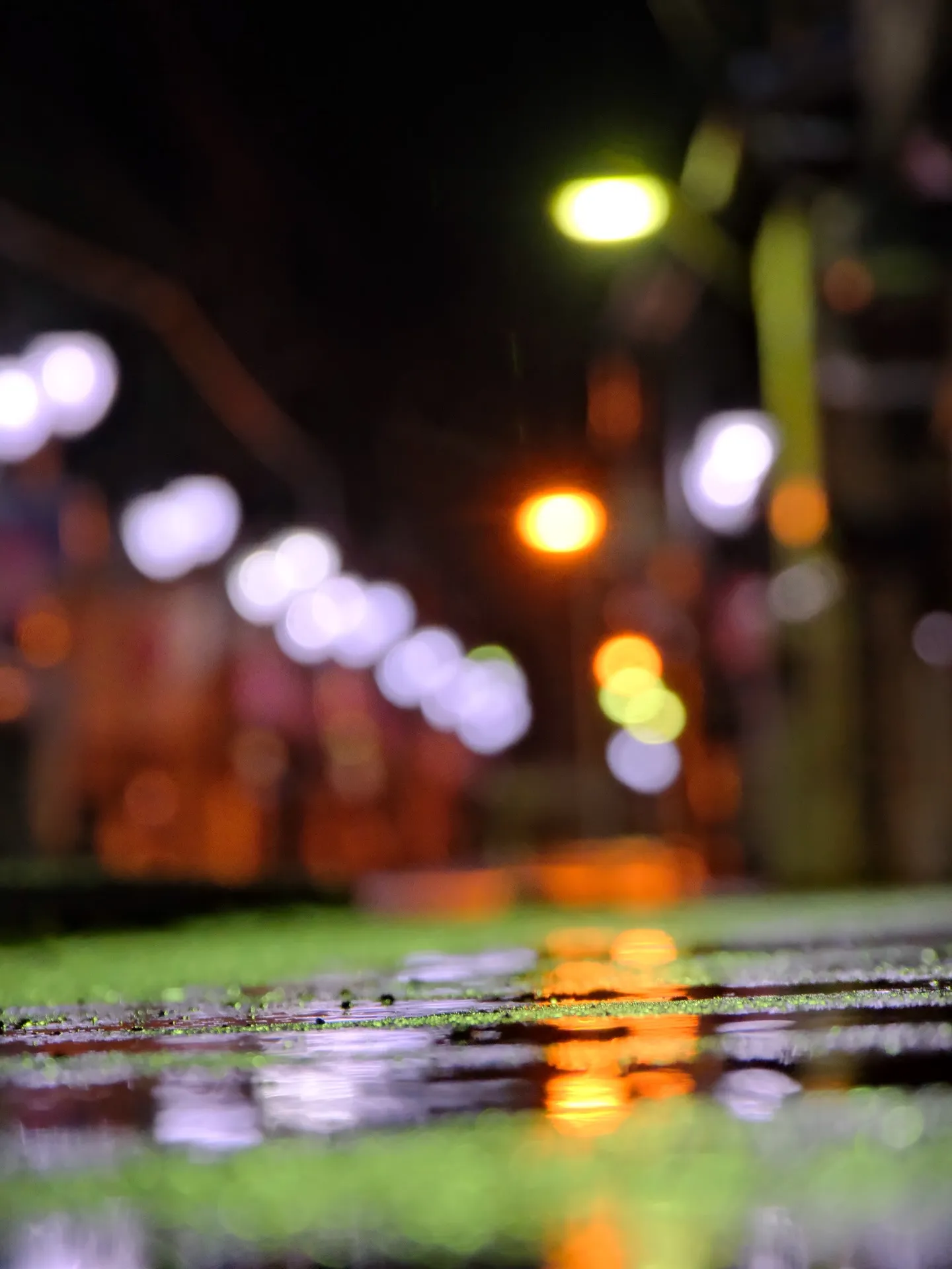 夜11時　ある雨の日の大子町