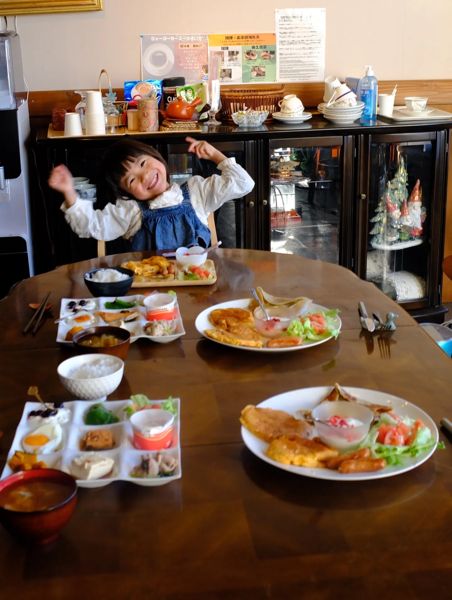 和食と洋食選べるモーニング