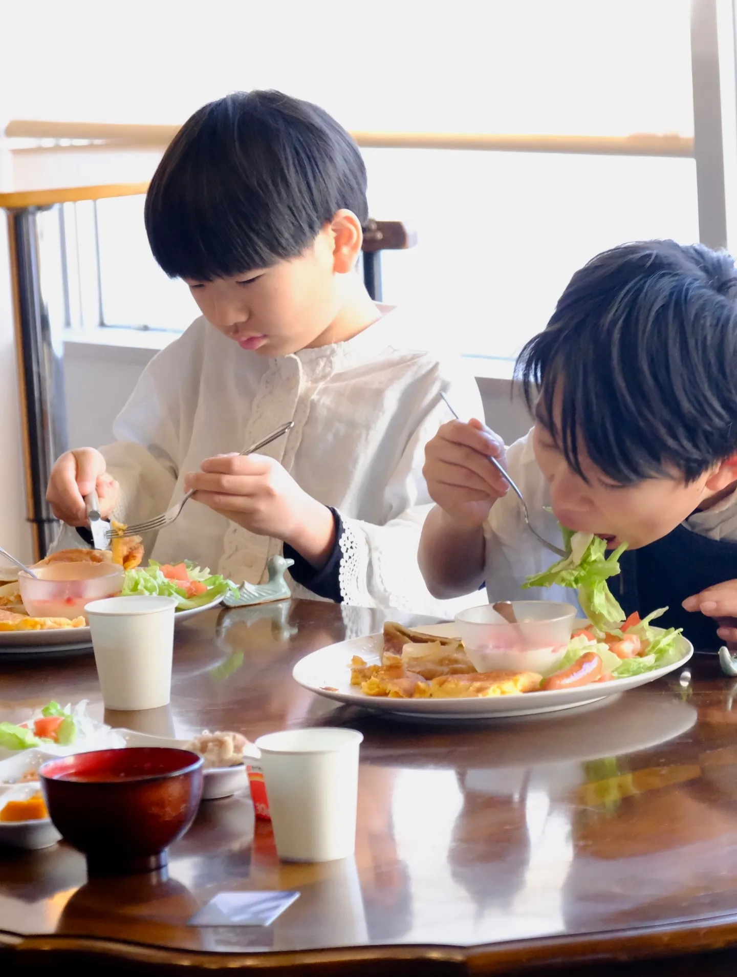 和食と洋食選べるモーニング