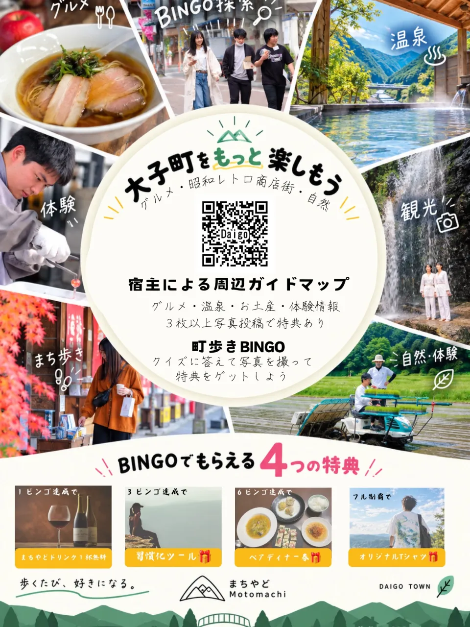 大子町の町歩きBINGO